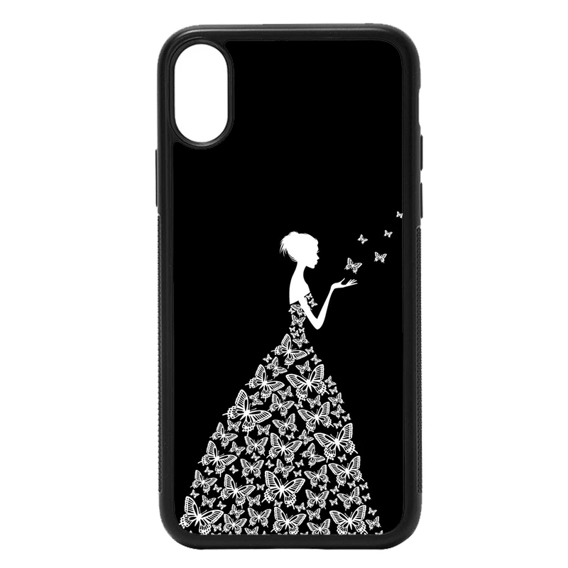 کاور طرح دخترانه کد 7172 مناسب برای گوشی موبایل اپل iphone x/xs