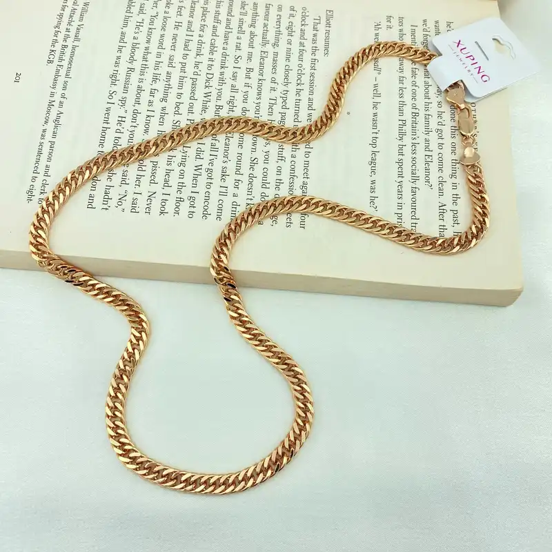 زنجیر زنانه ژوپینگ مدل کارتی کد N4299