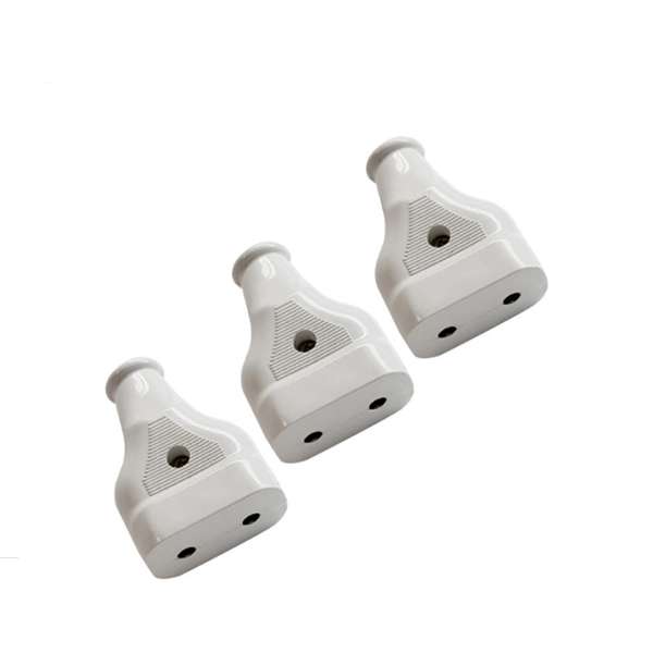 مادگی دوشاخه برق تهران مدل ab.22 بسته 3 عددی مادگی دوشاخه برق تهران مدل ab.22 بسته 3 عددی