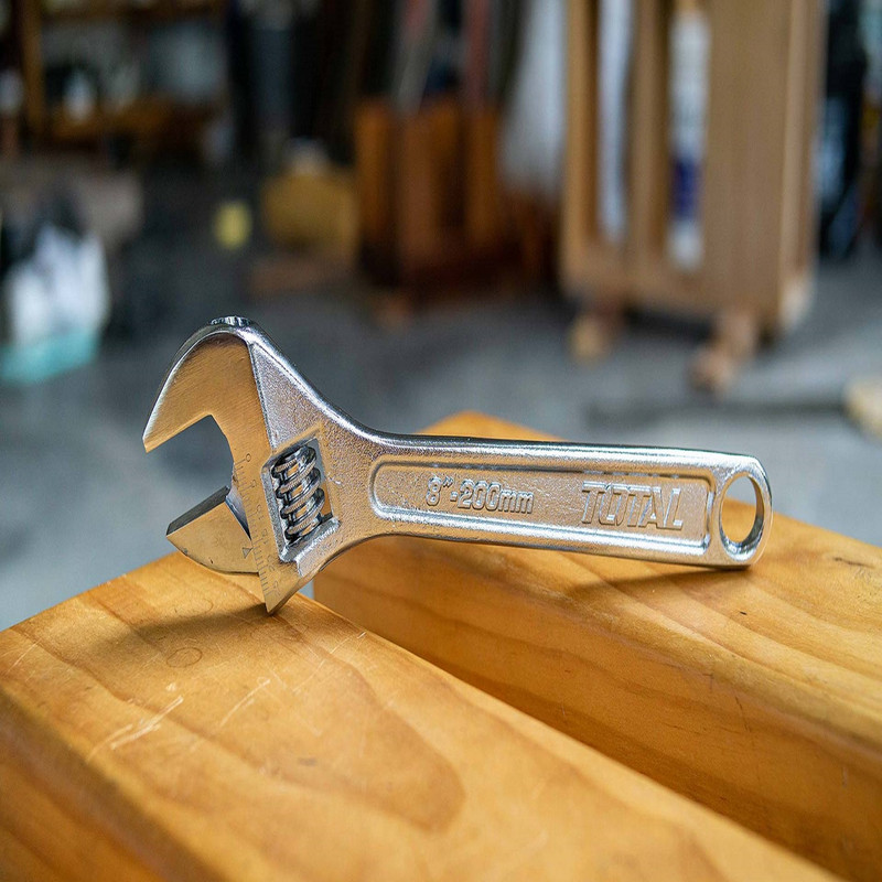 آچار فرانسه توتال مدل THT101083 سایز 8 اینچ