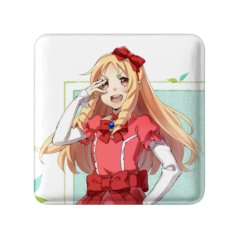 مگنت خندالو طرح یامادا الف انیمه ارومانگا سنسی Eromanga Sensei  مدل مربعی کد 22701