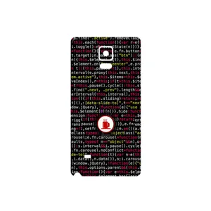 MAHOOT Programming 1 Cover Sticker for Samsung Galaxy Note 4