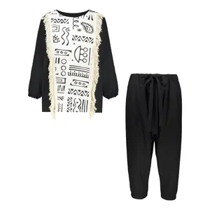 ست بلوز و شلوار زنانه مدل نسیم ‌کولی