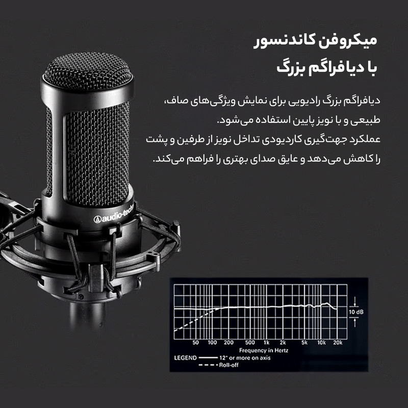 میکروفون آدیو-تکنیکا مدل AT2050