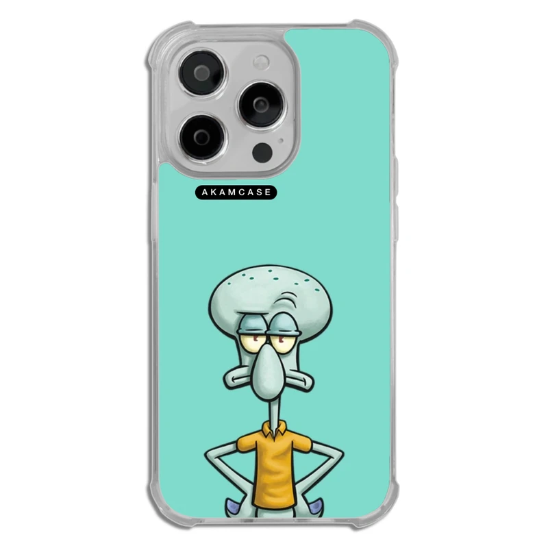 کاور آکام مدل AMC-WTA14PRO-SPONGE BOB14 مناسب برای گوشی موبایل اپل iPhone 14 Pro