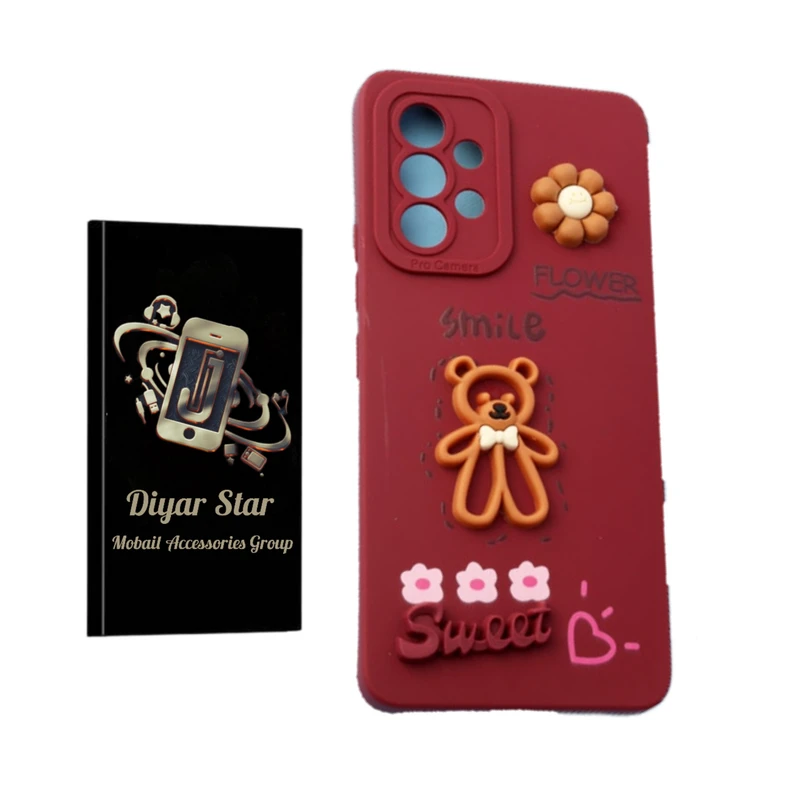 کاور دیار استار طرح عروسکی مناسب برای گوشی موبایل سامسونگ Galaxy A53