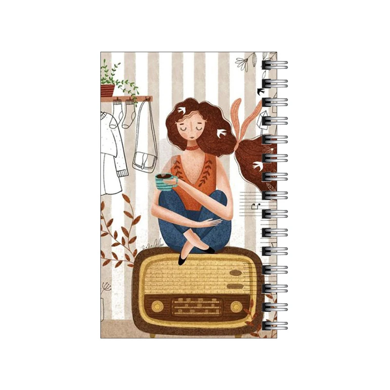 دفترچه یادداشت مدل to do list طرح خاطرات نوستالژی کد 1544823