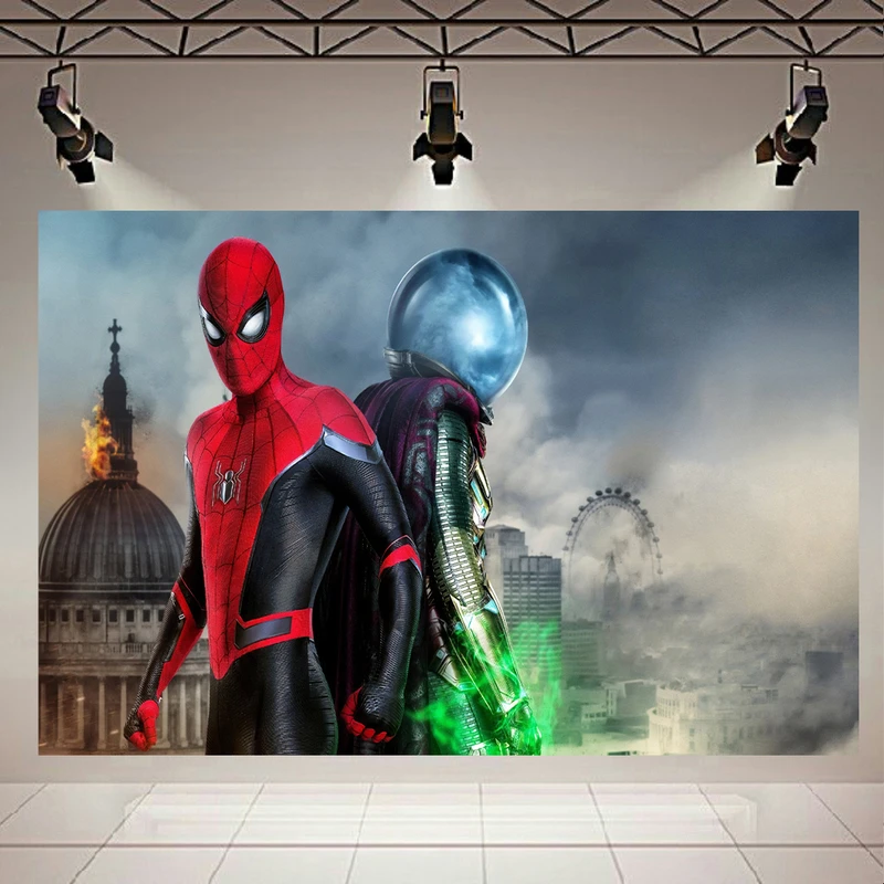 تابلو بوم طرح مرد عنکبوتی کدل Spiderman Far From Home کد AR3060