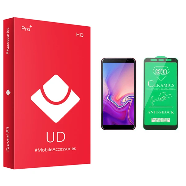 محافظ صفحه نمایش سرامیکی یو دی مدل HQ مناسب برای گوشی موبایل سامسونگ Galaxy J6 Plus