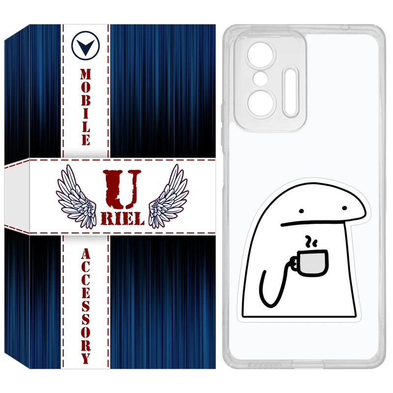 کاور یوریل مدل Clear کد 79 طرح پوکرفیس مناسب برای گوشی موبایل شیائومی 11T / 11T Pro