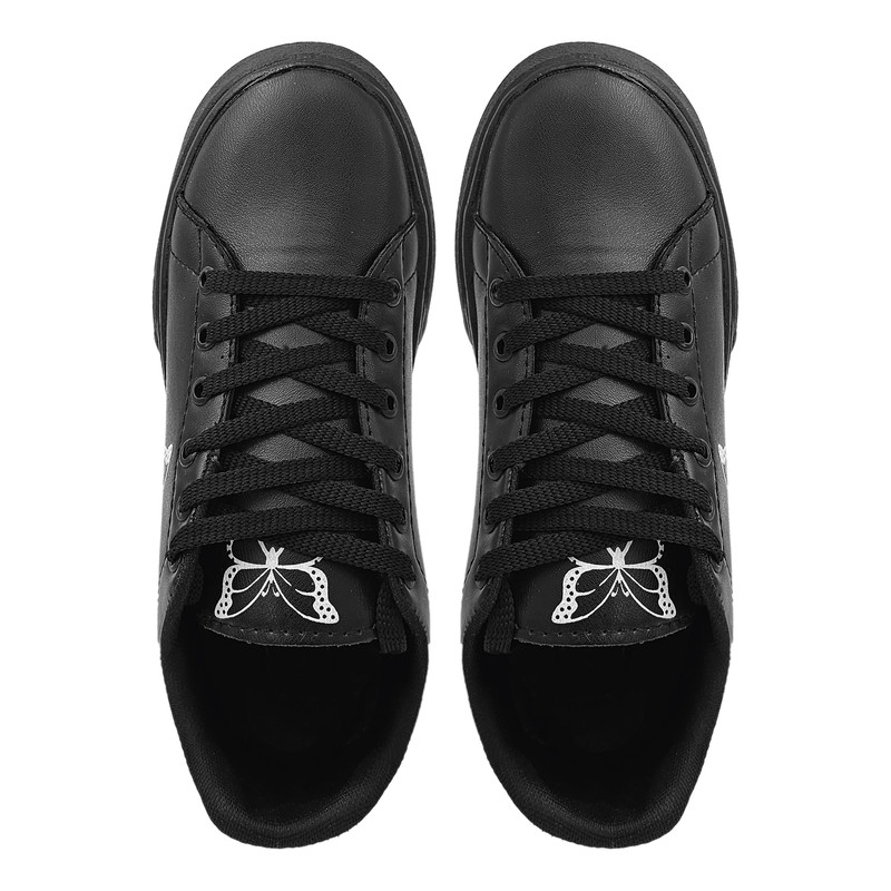 کفش روزمره زنانه سیی مدل پروانه کد 2114.1