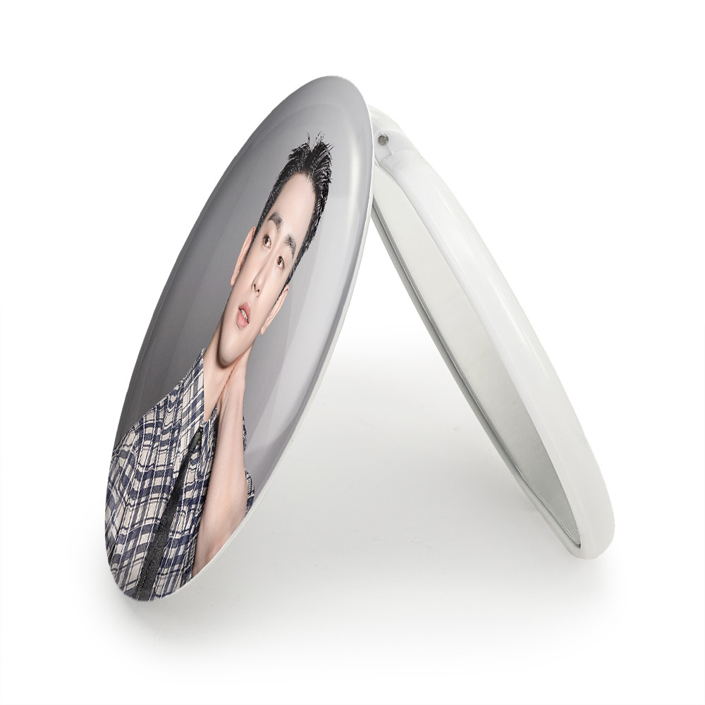 آینه جیبی خندالو طرح جین یونگ گروه گات سون GOT7 مدل تاشو کد 20989