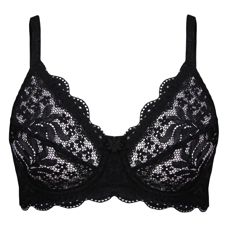 سوتین زنانه پانیذ مدل فنردار گیپوری کد 66337-new