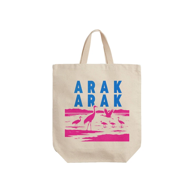 ساک خرید ترمه طراحان ایده مدل نماد تالاب میقان اراک کد map0094 - S