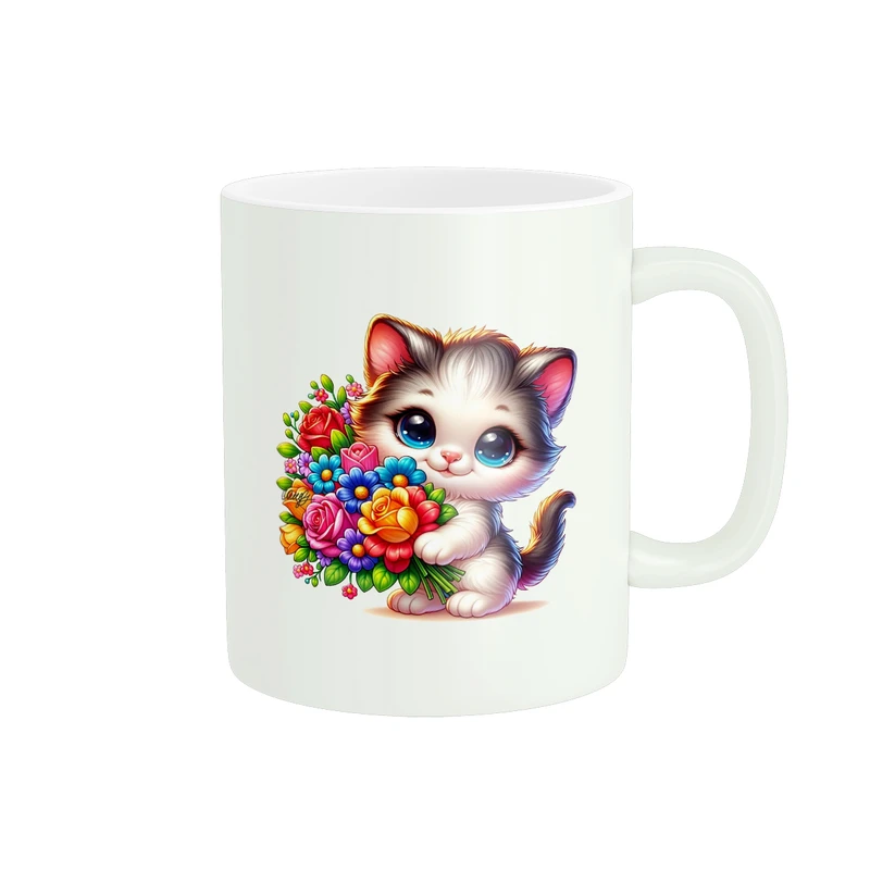  ماگ پاد آفرین طرح گربه کد 1046