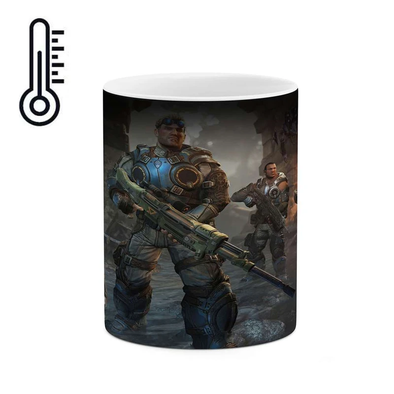 ماگ حرارتی کاکتی مدل Gears Of War کد mgh11053