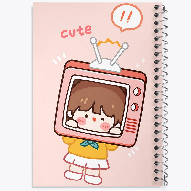 دفتر نقاشی 50 برگ خندالو طرح رورو جامپ کیوت کد N3939