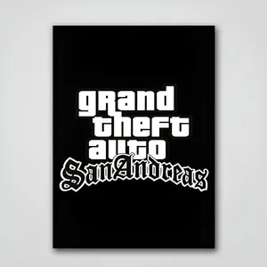 تابلو طرح بازی gta