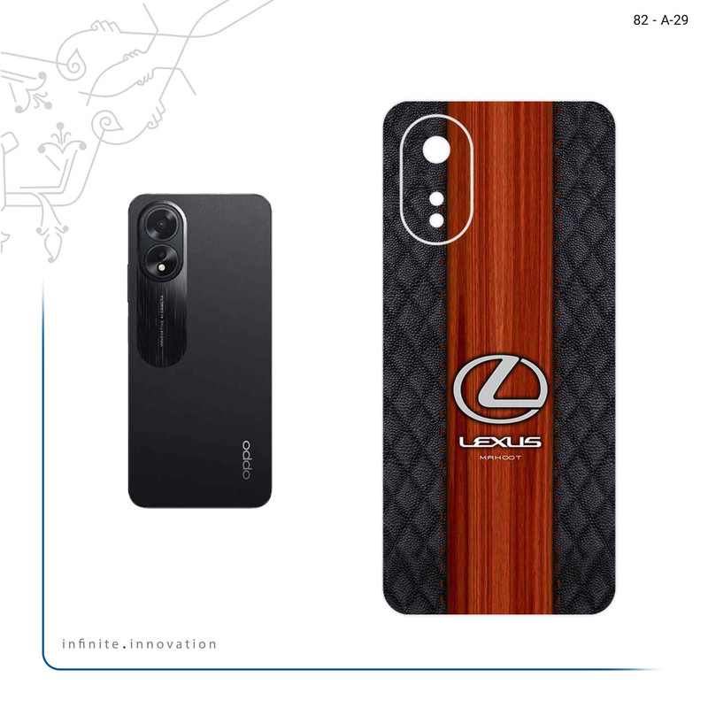 برچسب پوششی ماهوت مدل Lexus_Logo مناسب برای گوشی موبایل اپو A38