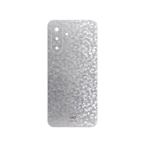 MAHOOT Silver-Silicon Cover Sticker for Samsung Galaxy A17 4G