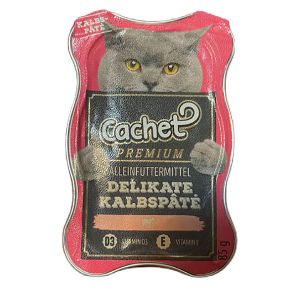 کنسرو ووم گربه کچت مدل بره وزن 85 گرم