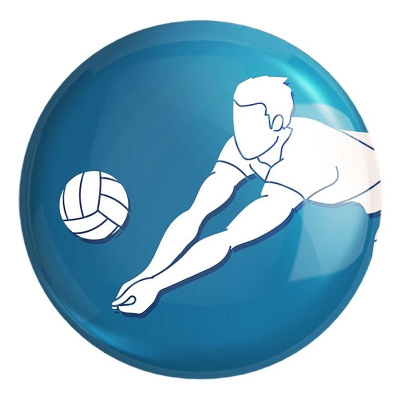 پیکسل خندالو طرح والیبال Volleyball کد 26430 مدل بزرگ