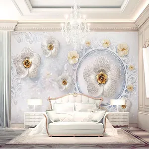 پوستر دیواری سه بعدی مدل گل DVRF1544