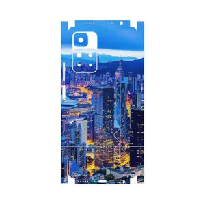 MAHOOT Hong Kong City-FullSkin Cover Sticker for Xiaomi Redmi Note 11 Pro Plus 5G