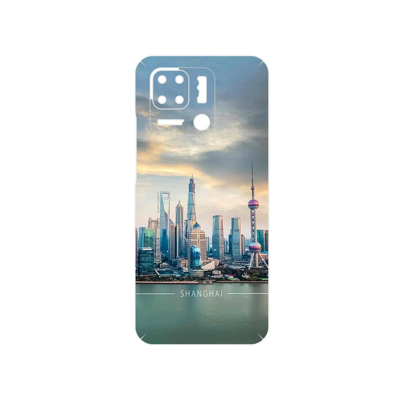 برچسب پوششی ماهوت مدل Shanghai_City مناسب برای گوشی موبایل شیائومی Redmi 10 Power