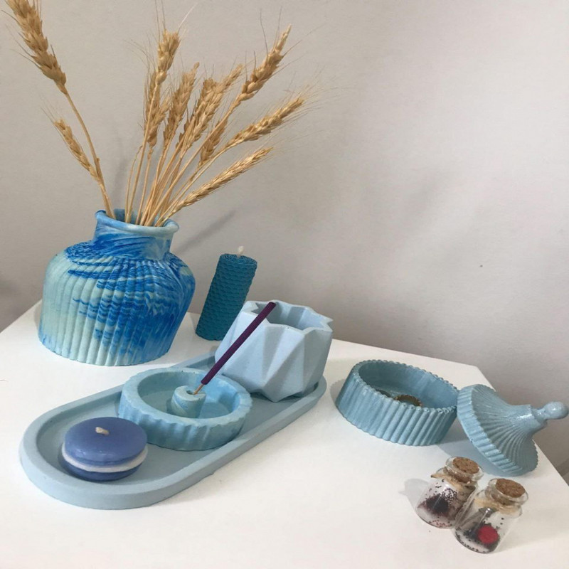 رنگ آبی سنگ مصنوعی مدل ژله ای حجم 250 میلی لیتر رنگ آبی سنگ مصنوعی مدل ژله ای حجم 250 میلی لیتر