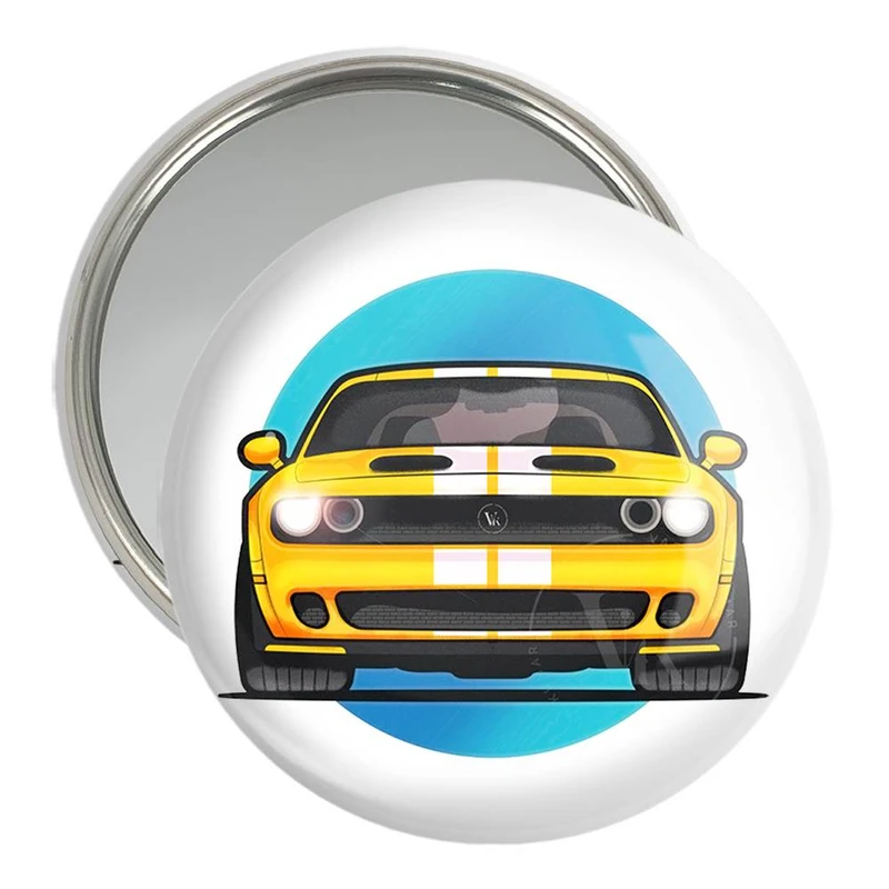 آینه جیبی خندالو مدل ماشین  کد 10356