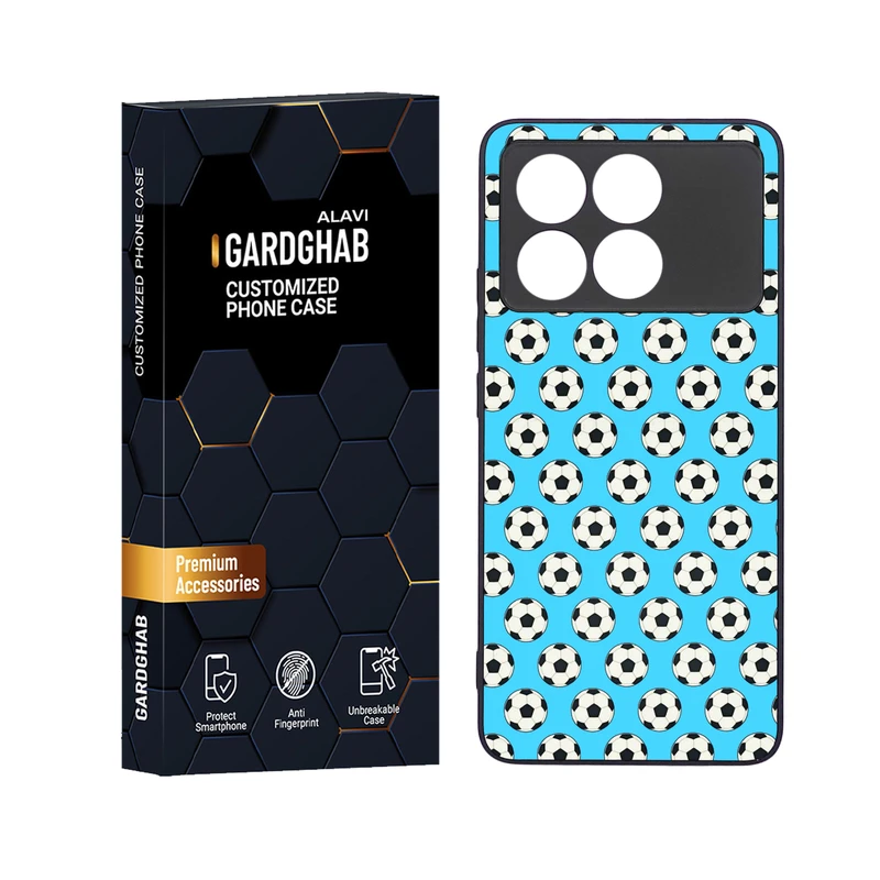 کاور گارد قاب علوی مدل دور ژله ای مناسب برای گوشی موبایل شیائومی Poco X6 Pro