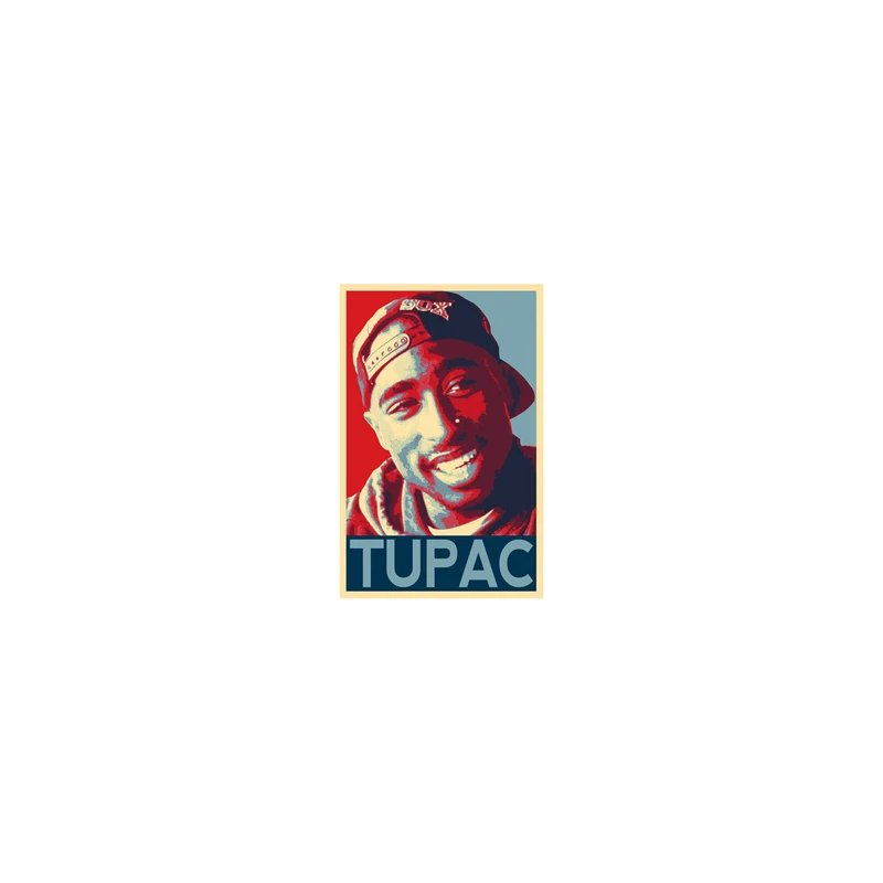 استیکر تزئینی موبایل و تبلت لولو مدل TUPAC کد 172