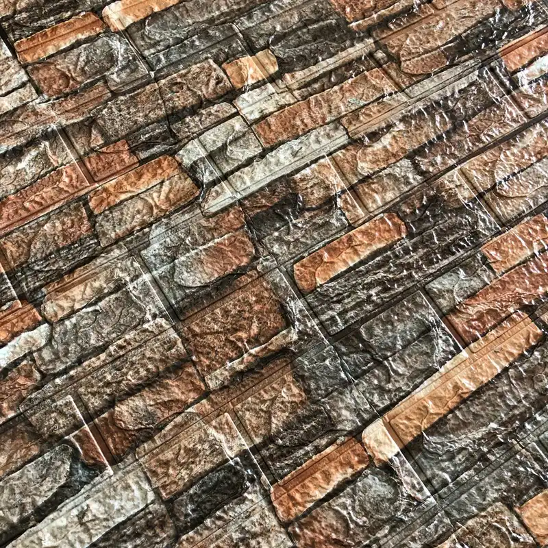 دیوارپوش مدل فومی AS04 بسته 7 عددی