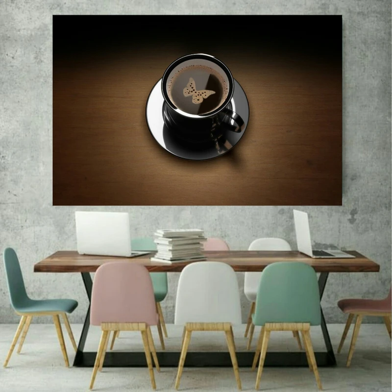 استیکر طرح فنجان قهوه کد AR30884