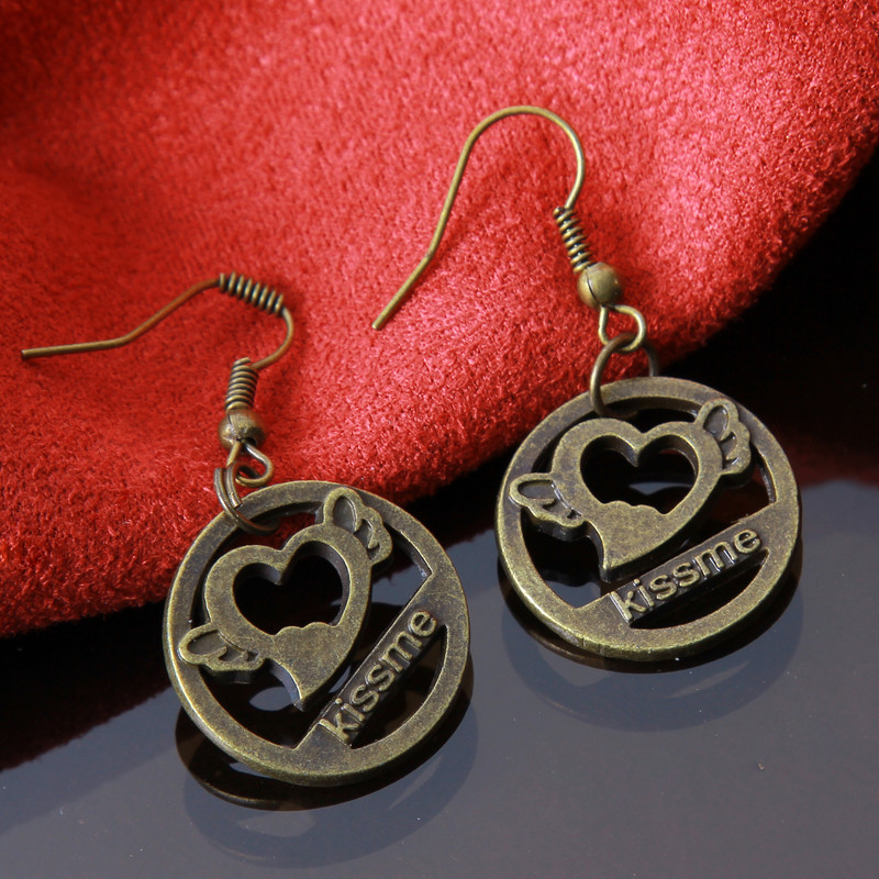 گوشواره دخترانه بازرگانی میلادی کد GZN_175