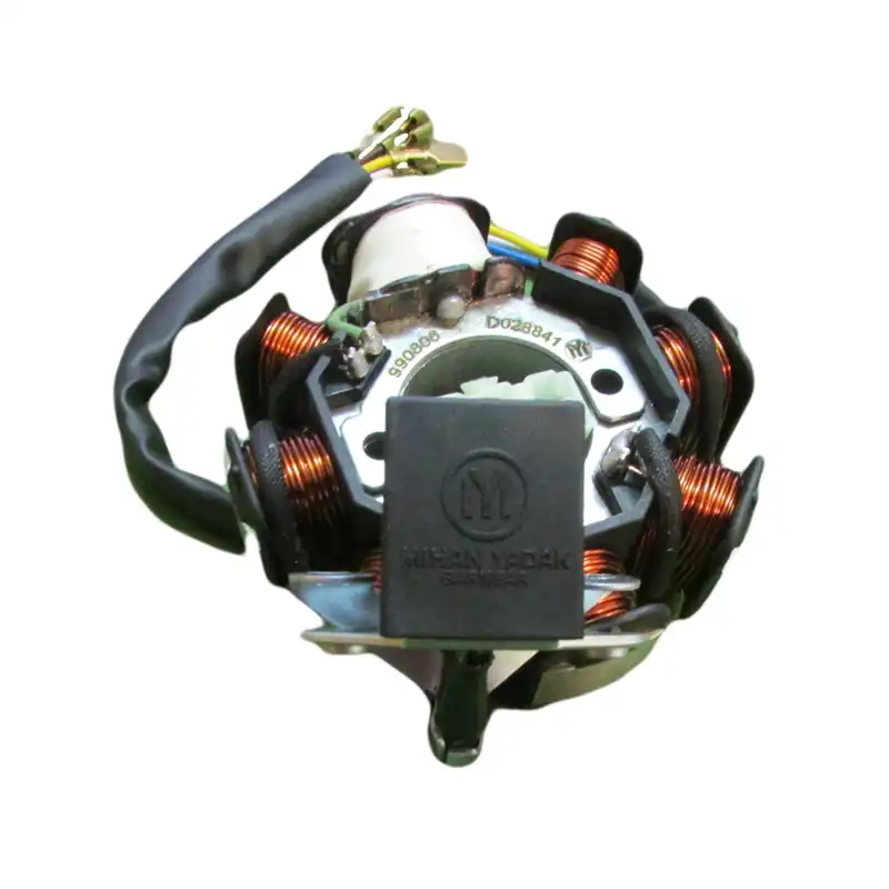 دستگاه برق موتور سیکلت گرمسار مدل داخل روغن کد D-A03A01A002 مناسب برای هوندا CDI