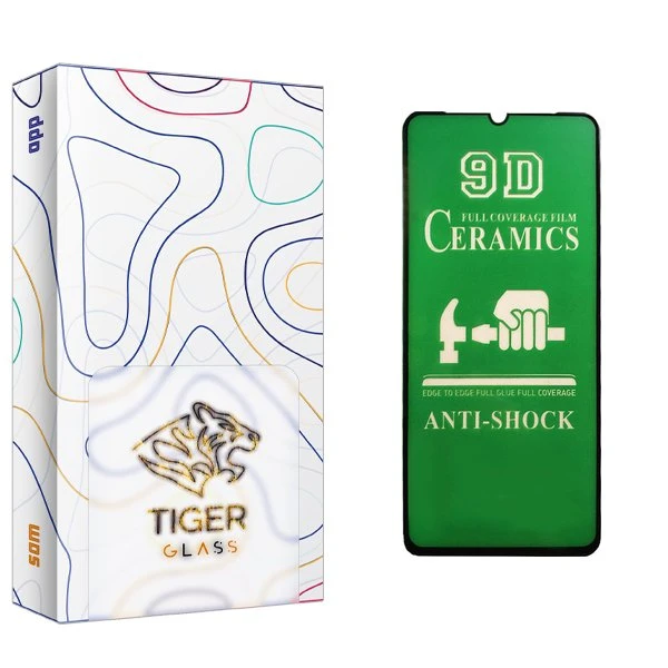 محافظ صفحه نمایش سرامیکی تایگر گلس مدل APL2 Anti Shock مناسب برای گوشی موبایل شیائومی Redmi Note 10 Lite