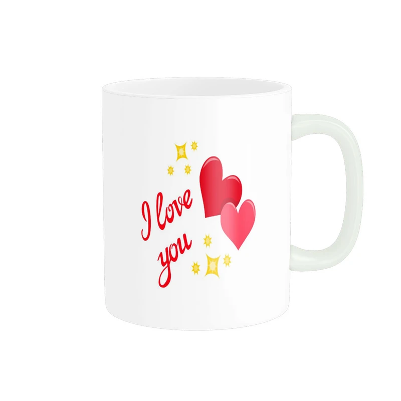 ماگ پادآفرین مدل عشق طرح قلب LOVE کد p6240