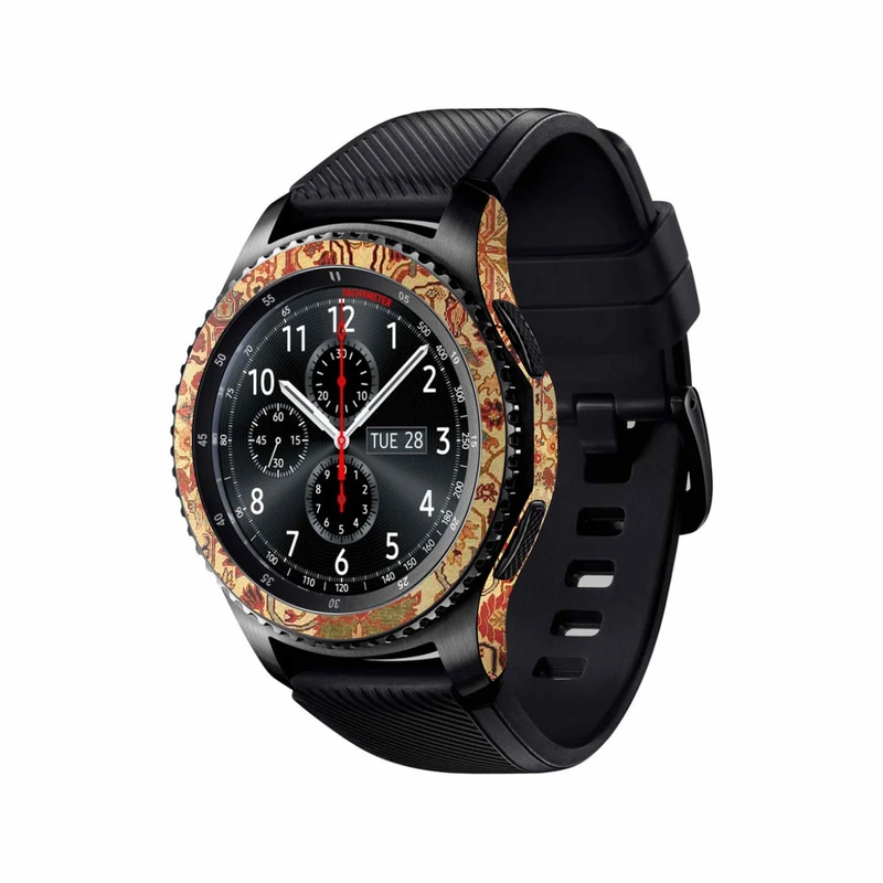 برچسب ماهوت طرح Iran-Carpet2 مناسب برای ساعت هوشمند سامسونگ Galaxy Gear S3 Frontier