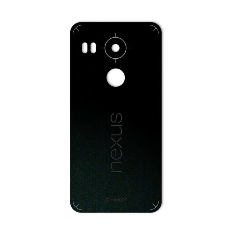 برچسب پوششی ماهوت طرح Black-Suede مناسب برای گوشی موبایل گوگل Nexus 5X