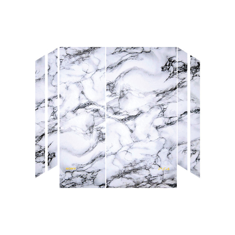 برچسب پلی استیشن 4 گراسیپا مدل White marbel