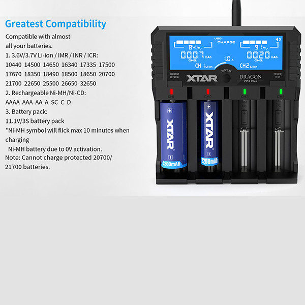 قیمت و خرید شارژر باتری اکستار مدل Dragon VP4 Plus