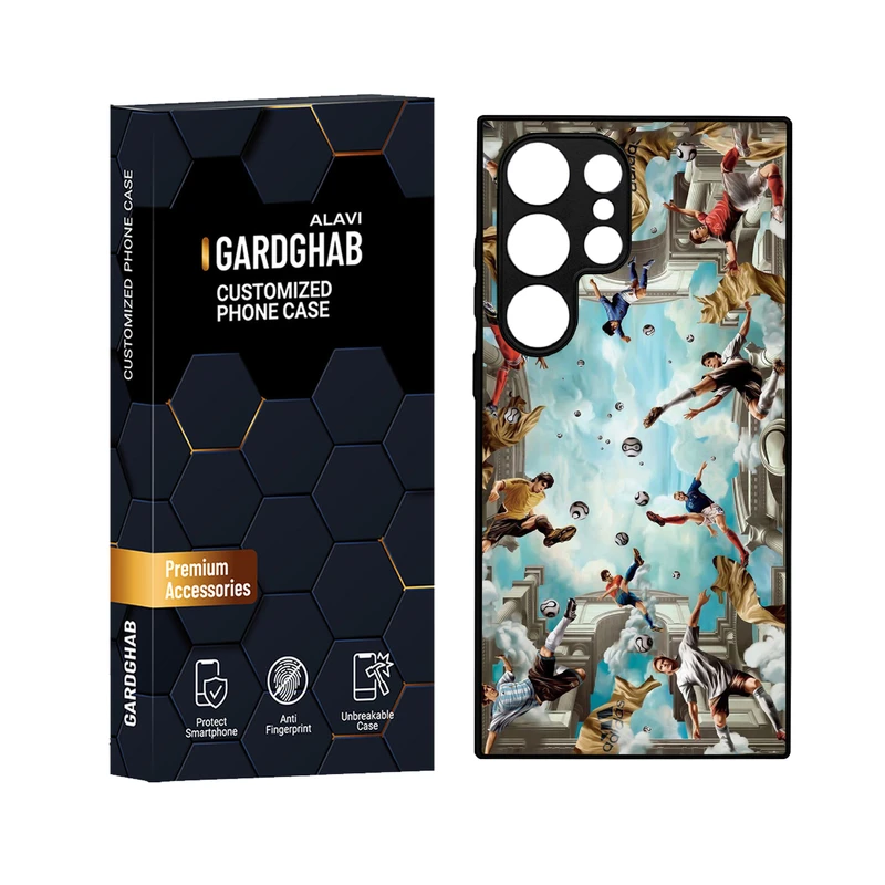 کاور گارد قاب علوی مدل دور ژله ای مناسب برای گوشی موبایل سامسونگ Galaxy S24 Ultra