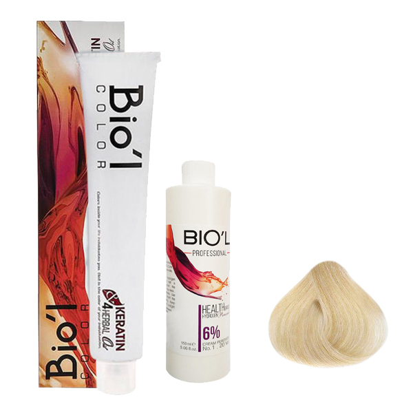 کیت رنگ مو بیول سری SUPER BLONDE شماره 12.0 حجم 100 میلی لیتر رنگ سوپر بلوند