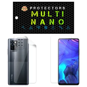  Multi Nano X-SFT Screen Protector For Infinix Note 10 Pro with back skin