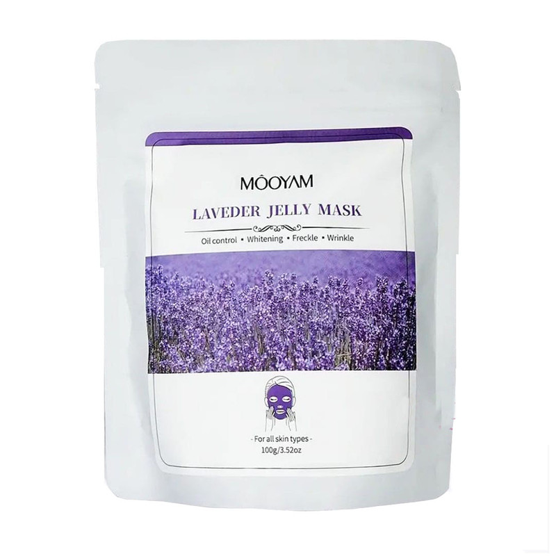 ماسک صورت مویام مدل هیدروژلی لوندر وزن 100 گرم