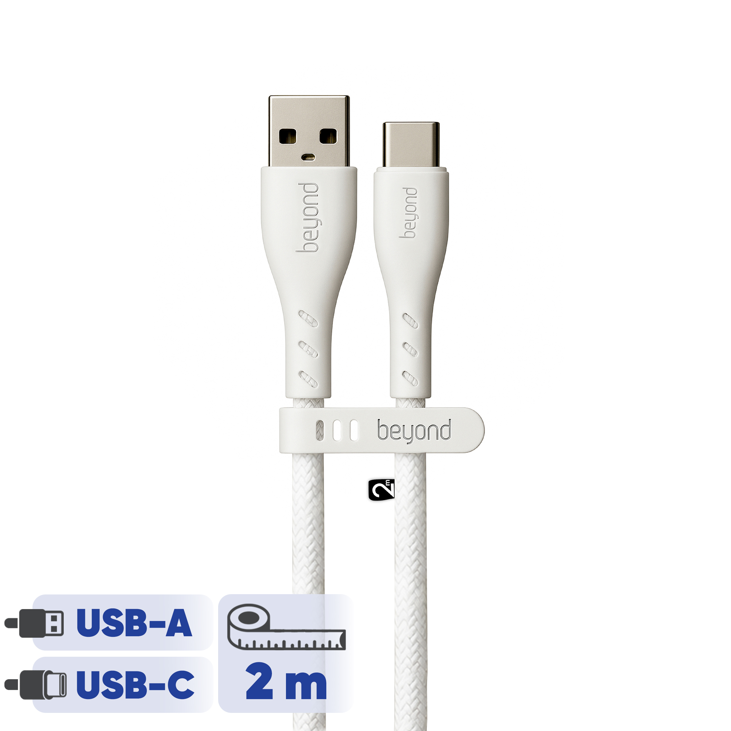 کابل تبدیل USB به USB-C بیاند مدل BUC-402 FAST طول 2 متر