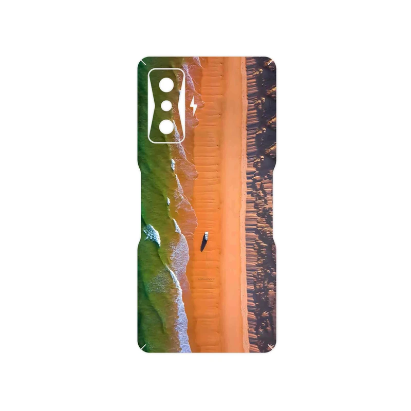 برچسب پوششی ماهوت مدل Beach and Green Sea مناسب برای گوشی موبایل شیائومی Poco F4 GT 5G