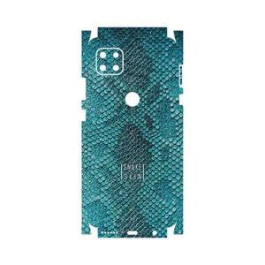 MAHOOT Blue Snake Skin-FullSkin Cover Sticker for Motorola MOTO G 5G